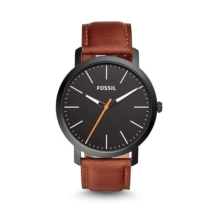Fossil watch, Fossil City Collection, unisex analog watch, rose gold watch, brown leather strap, Fossil K2G226G6, luxury watches, Fossil India, stainless steel watch, stylish analog watch