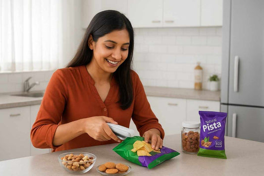 Portable Plastic Bag Sealing Machine | Construx Mini Bag Sealer with Cutter and Magnet