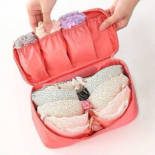 Travel storage bag, women travel organizer, waterproof travel pouch, multi-function cosmetic bag, portable luggage bag, clothing storage bag, travel underwear organizer
